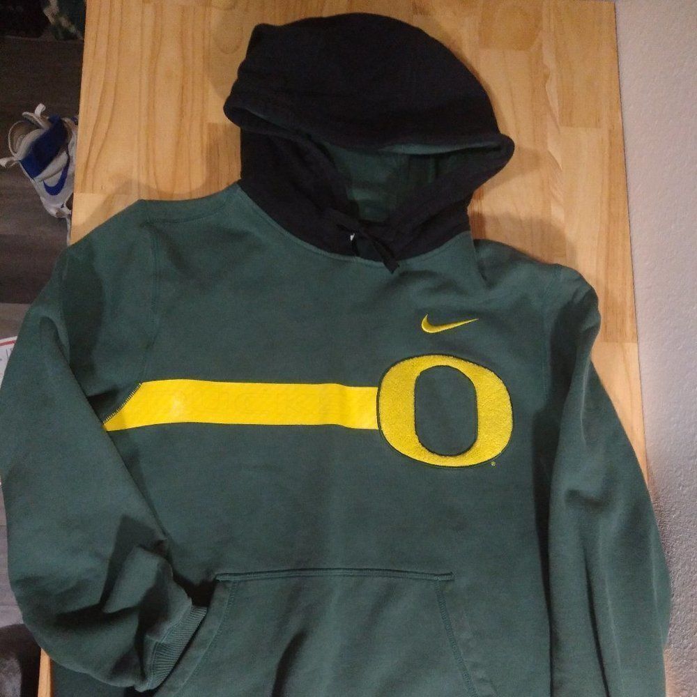 Vintage Nike U of Oregon Ducks Hoodie